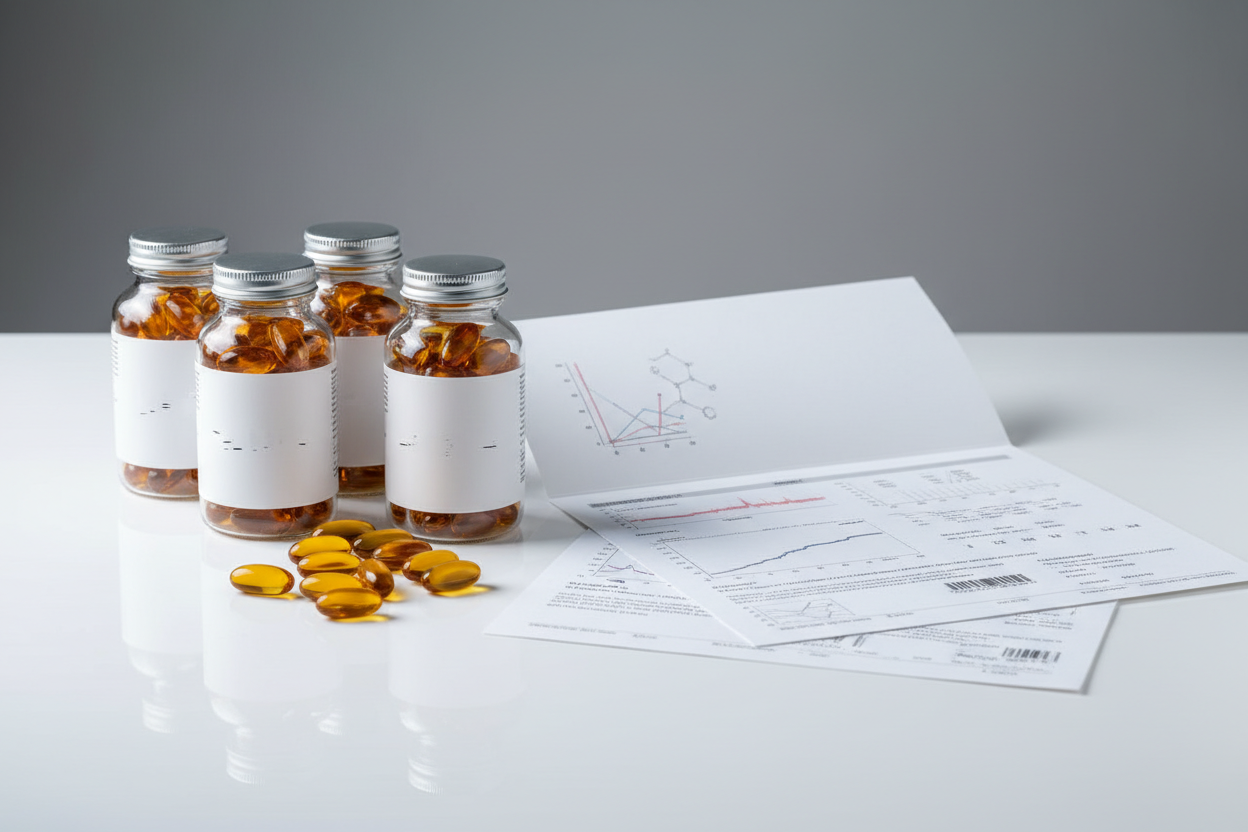 Laboratory analysis of valerian root extract potency